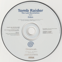 Tomb Raider / Final Force 2 Game Pack PAL Sega Dreamcast PAL box art